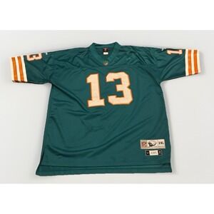 Vintage Dan Marino Miami Dolphins Jersey 2XL Throwback 1984 Reebok Rare
